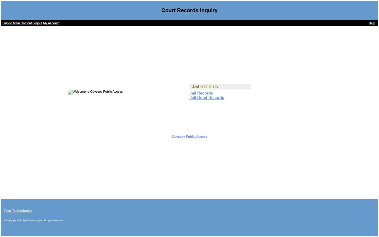 Echols County inmate records Lowndes Odyssey PublicAccess jail roster portal